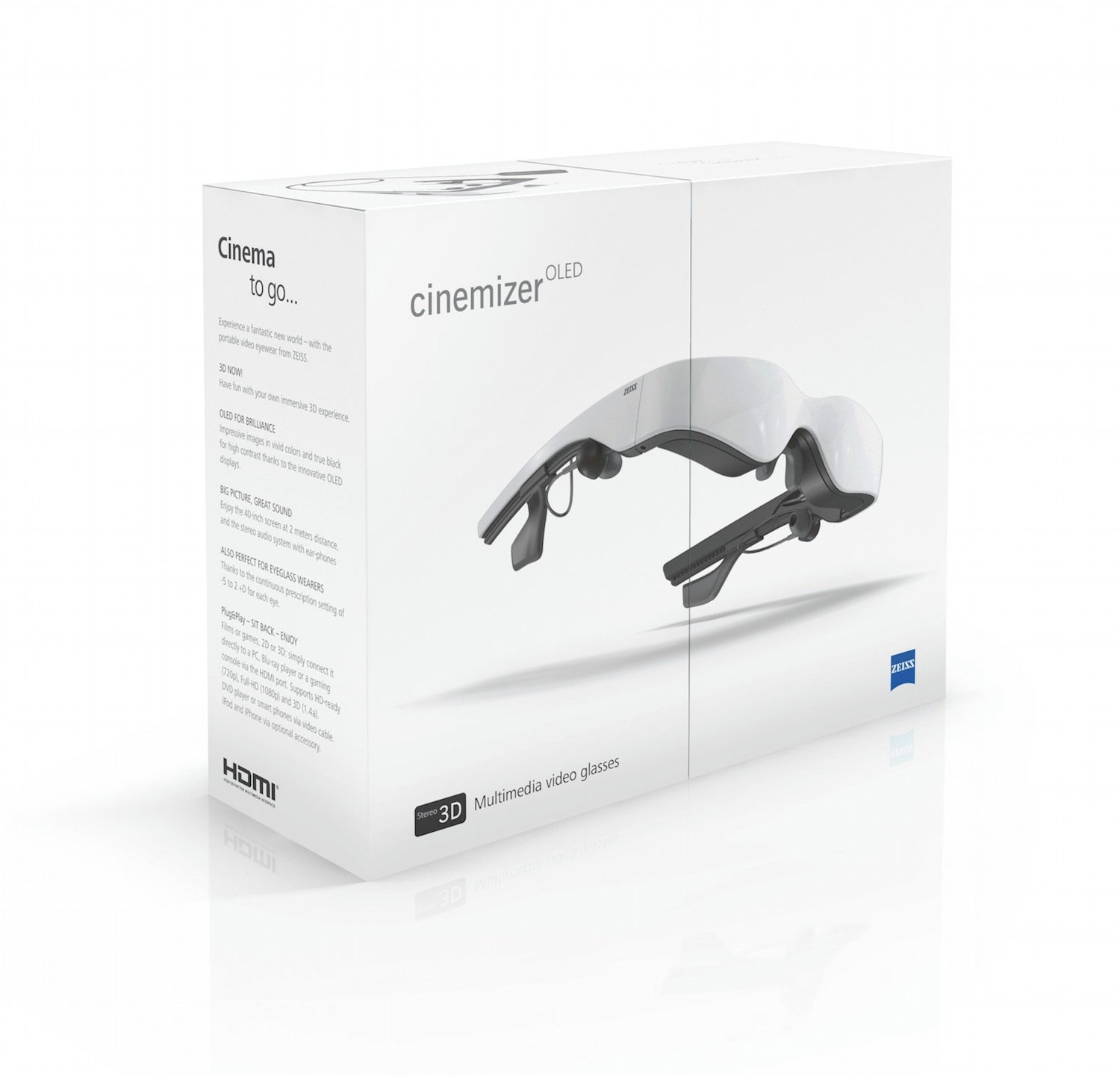 Zeiss Cinemizer OLED 3D Video Glasses : Terry Pratchett: Amazon.co